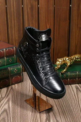 PhiliPP Plein High-Top Fashion Men Shoes--042